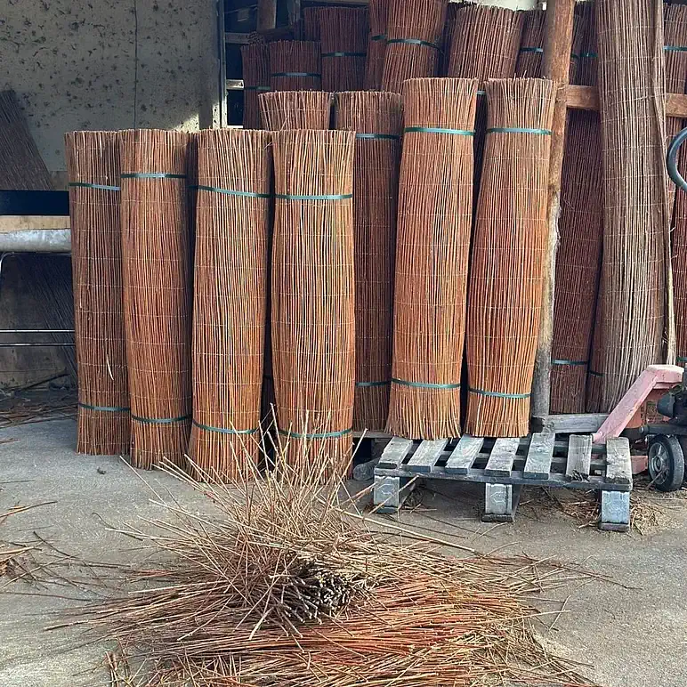 Rollos Mimbre Natura para ocultaciones de jardín Rollos Mimbre Natura para ocultaciones de jardín
